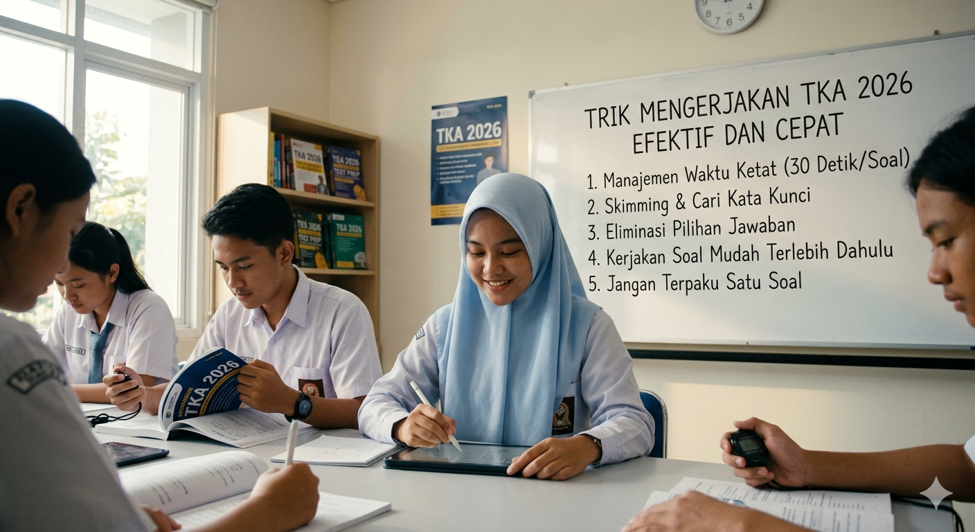 Trik Mengerjakan Soal Tes Kemampuan Akademik 2026 yang Efektif dan Cepat